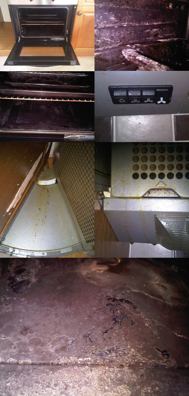 Dirty Oven and Extractor